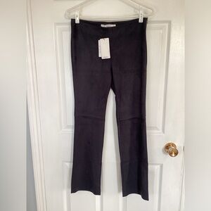 NWT! MANGO faux suede pants (#1N122)